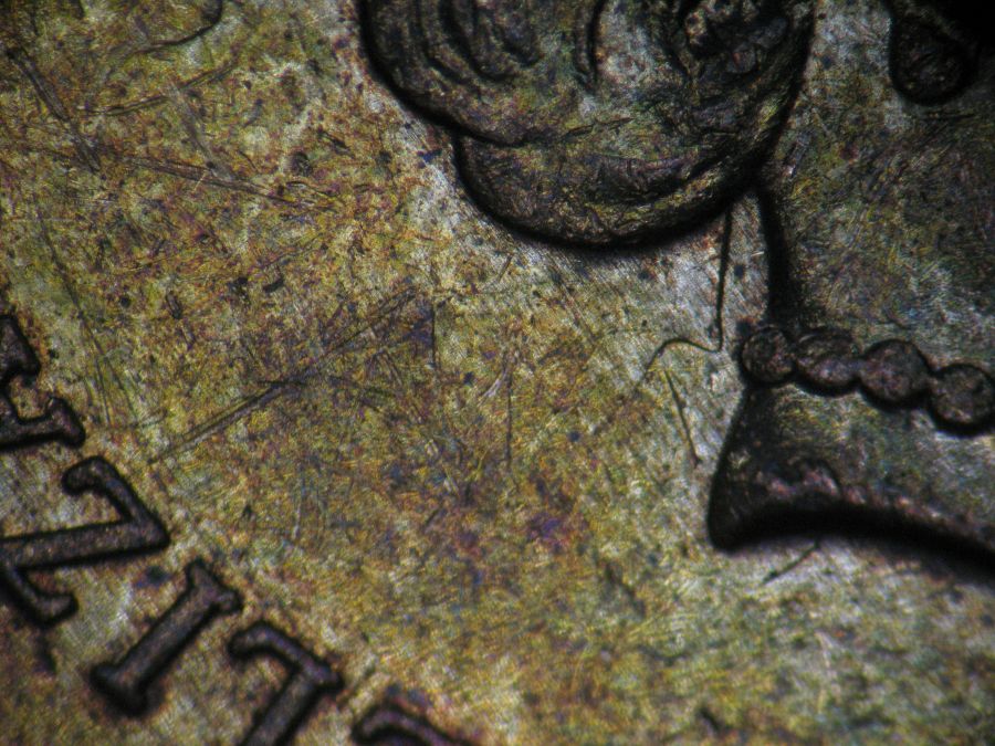 1991-Canadian-1-Cent-With-A-Strong-Die-Clash