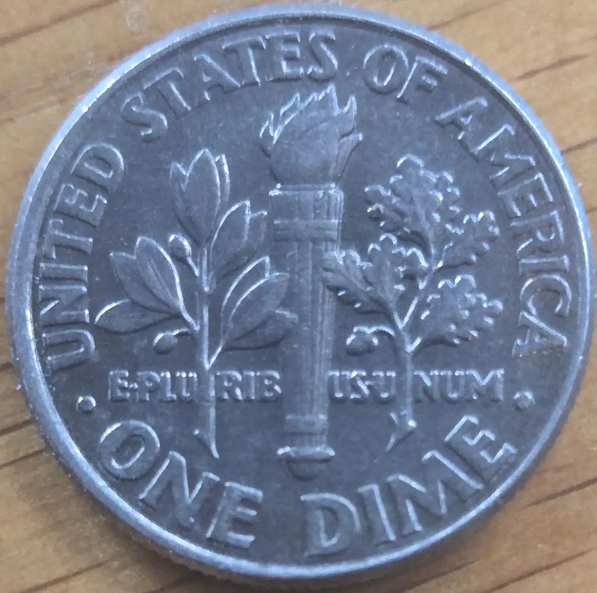 1997-D-Roosevelt-Dime.-Environmental-Toning-Or-Improper-Annealing