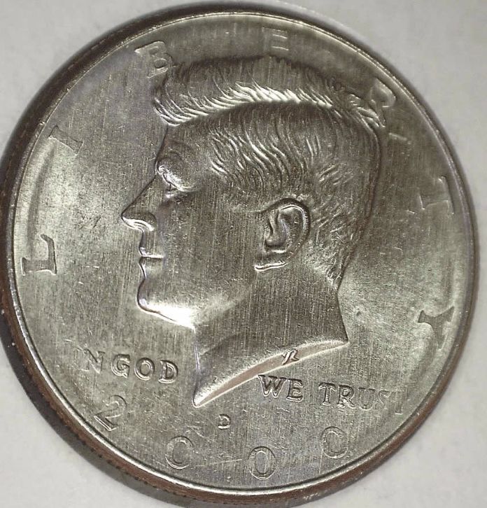 2000-D-Kennedy-Half-What-Caused-The-Vertical-Lines?
