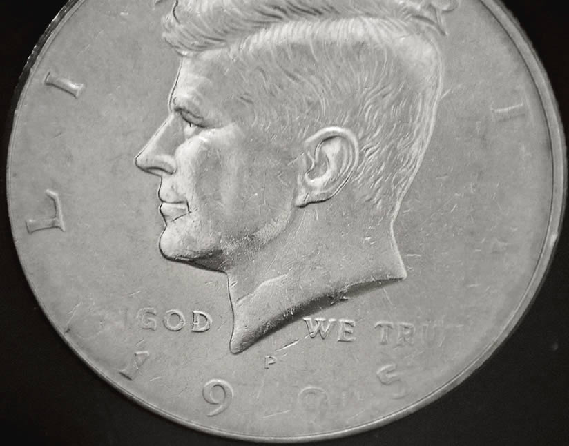1995-P-Kennedy-Half-Struck-Through-Filled-Die-Obvs.-CRHg-Find