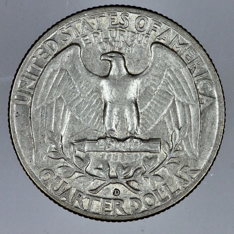 1961-D-Washington-Quarter-Massive-Obverse-Lamination-Or-Struck-Thru?