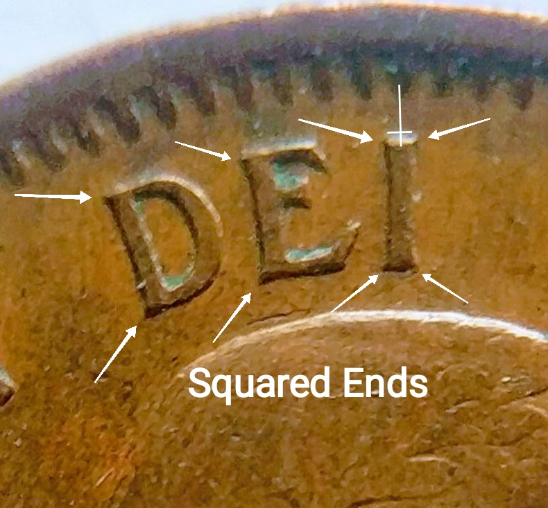 1956-Queen-Elizabeth-II--Cent-Shoulder-Fold-Variety