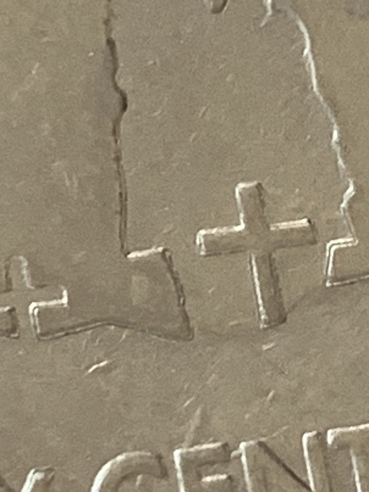 2005-Multiple-Doubling-And-Cuds-On-1-X-50cent-Coin