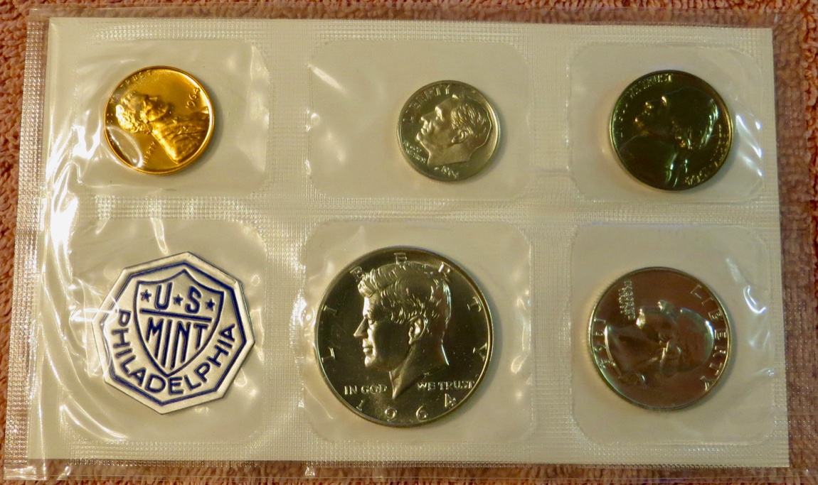 1964-Quarter-With-Type-B-Reverse-Found-In-Mint-Set