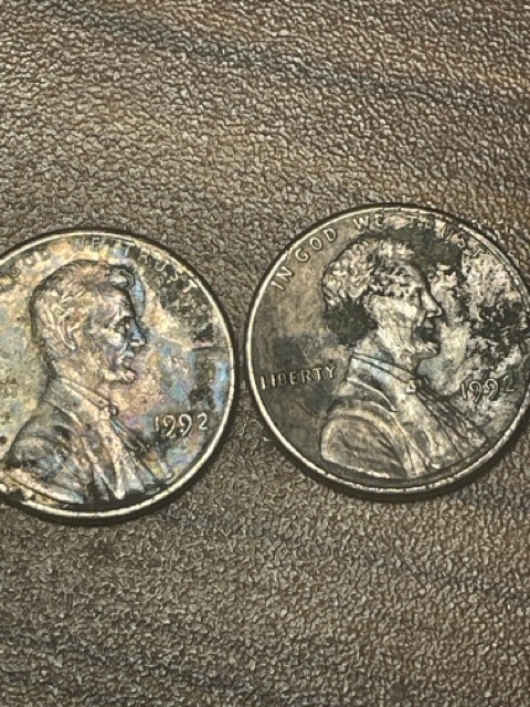 Odd-Looking-1992-Penny-Found-In-Roll,-Looking-For-Any-Info-On-It!