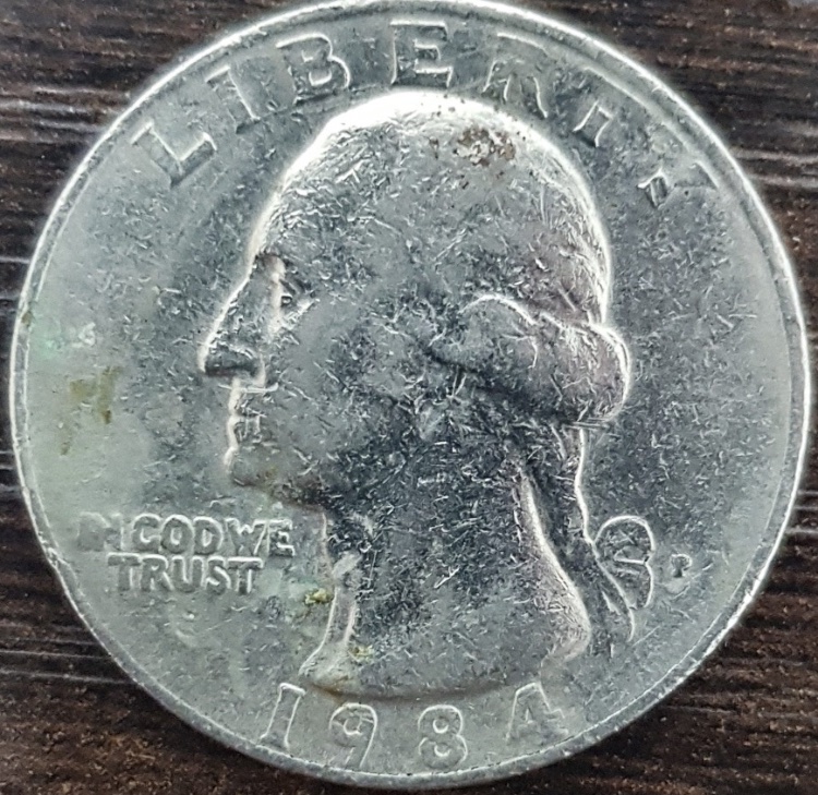 1984-Quarter-Washington-Error-Or-Damage?!
