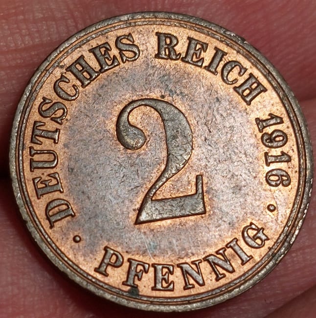 Germany-2-Pfennig--1916-Proof?