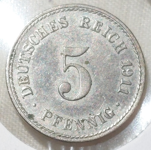 Germany-3-Mark-1922-And-5-Pfennig-1911