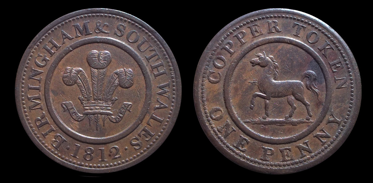1812-Penny-UK-Copper-Token