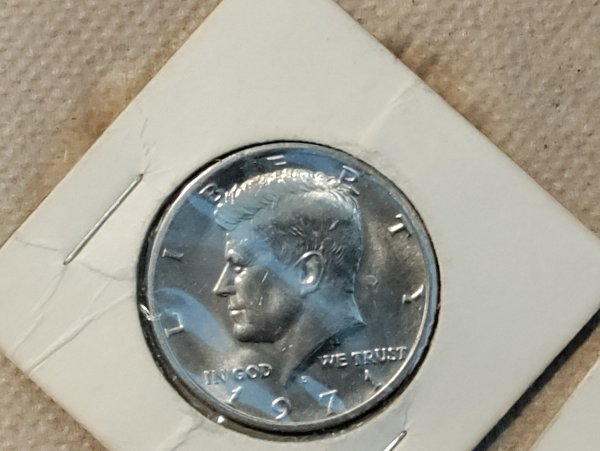 1971-D-Kennedy-Half-Dollars-Found-In-A-Collection-Hidden