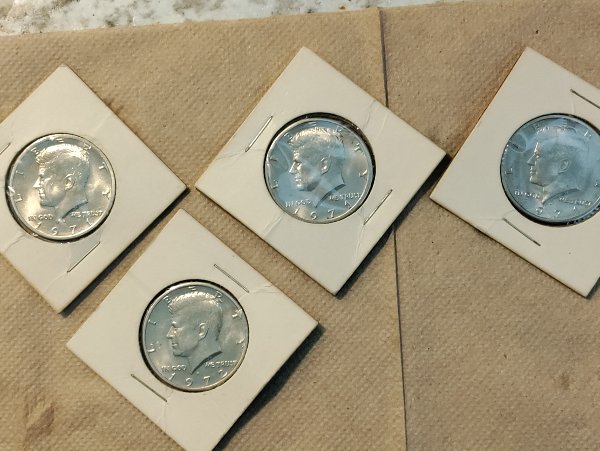 1971-D-Kennedy-Half-Dollars-Found-In-A-Collection-Hidden