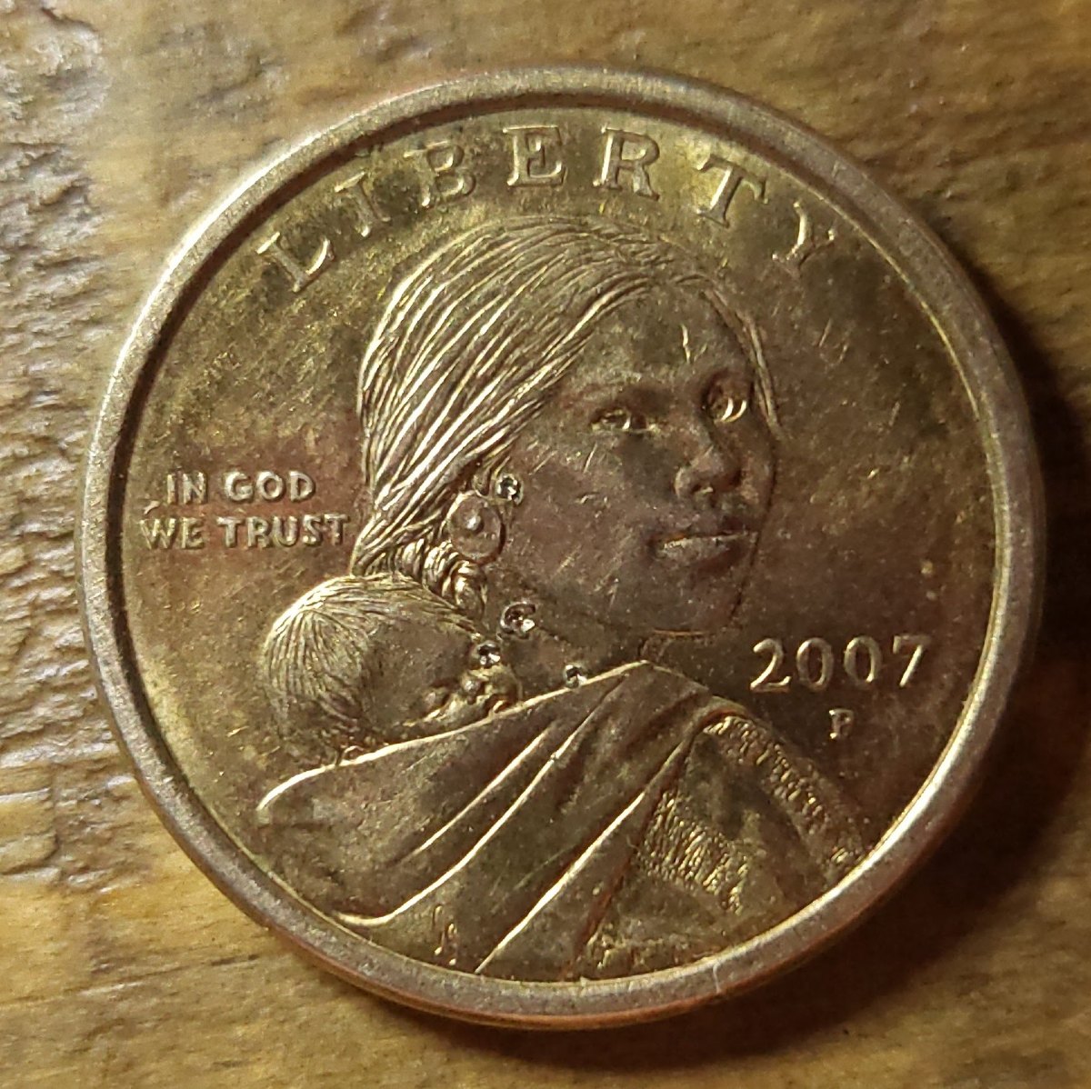Small-Pits-In-Sacagewea-Dollar.-2007-D