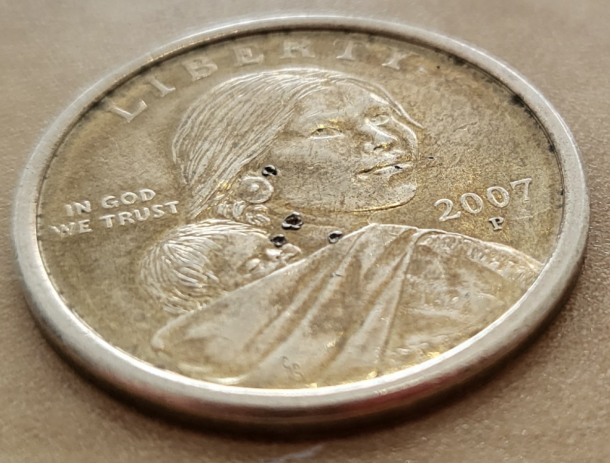 Small-Pits-In-Sacagewea-Dollar.-2007-D