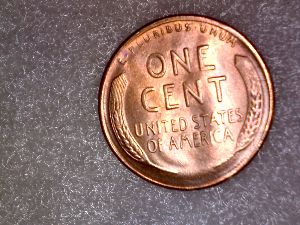1949-D-Cent-Error?-Image-Of-Lincoln-Heavy-On-Reverse-Side.