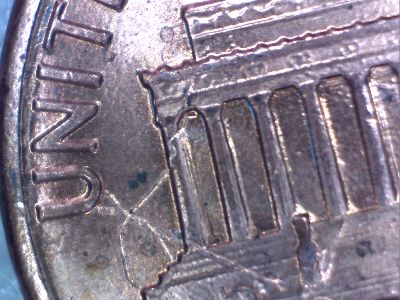 1988-P-Lincoln-Strange-Scratch,-Or-?