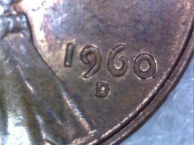 1960-D-Lincoln-Penny,-#-6-Funny-Looking?
