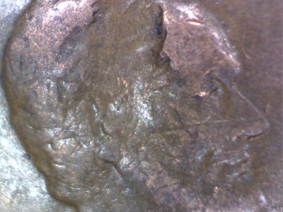 1944-Wheat-Penny,-Post-Damage,-Or-What?