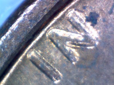 1972-Lincoln-Penny,-Doubling-On-Obverse-