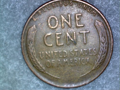 1944-Wheat-Penny,-Line-Across-Obverse.-Lamination-Error?