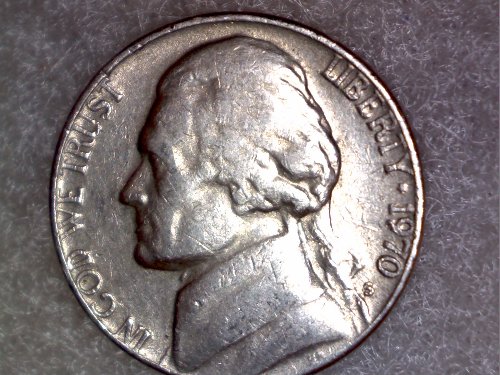 1970-S-Jefferson-Nickel.-May-Have-Some-Doubling-On-Reverse-And-Date?