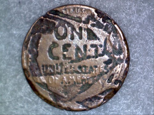 1911-Wheat-Cent,-PMD-Or-Corrosion?