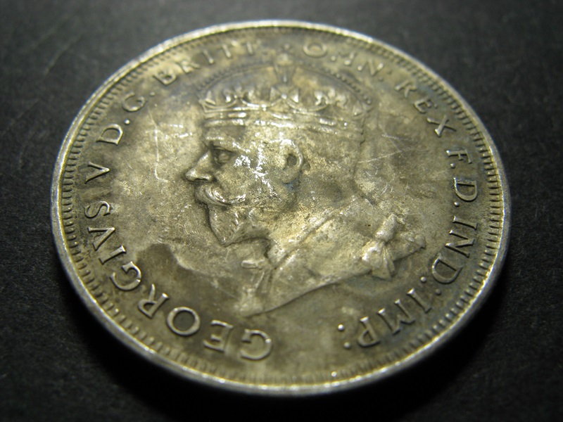 Silver-Coin-Covered-In-Weird-Grey-Cement---How-To-Clean?