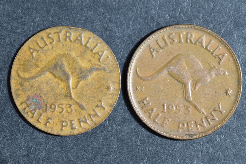 1953-Half-Penny-Thin-Planchet---Genuine-Error?