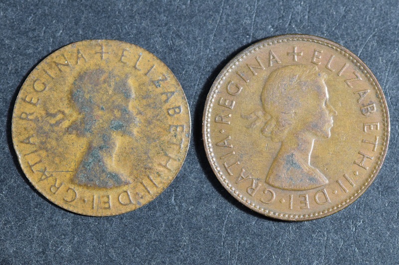 1953-Half-Penny-Thin-Planchet---Genuine-Error?