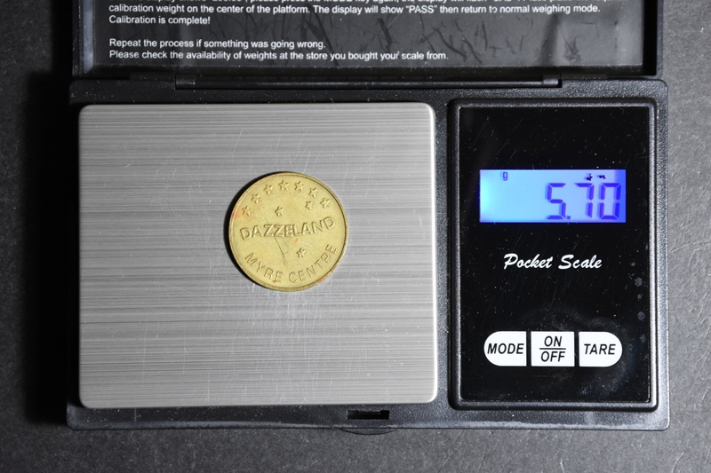 Myre-Myer-Dazzeland-Adelaide-Australia---Early-1990-S-Ride-Error-Token