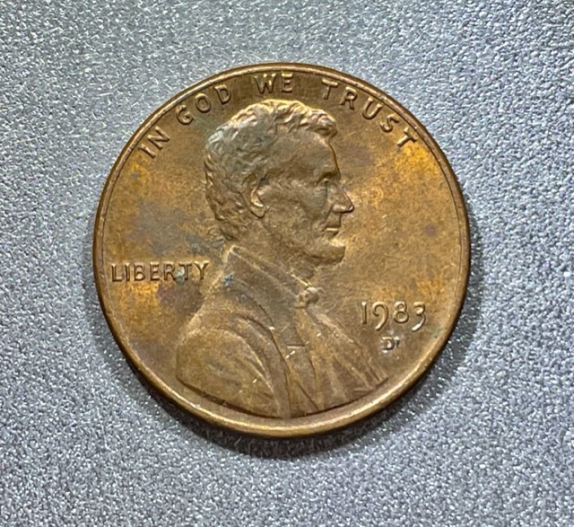 1983-D-Lincoln-Penny-Googly-Eye-And-Die-Chip-Mint