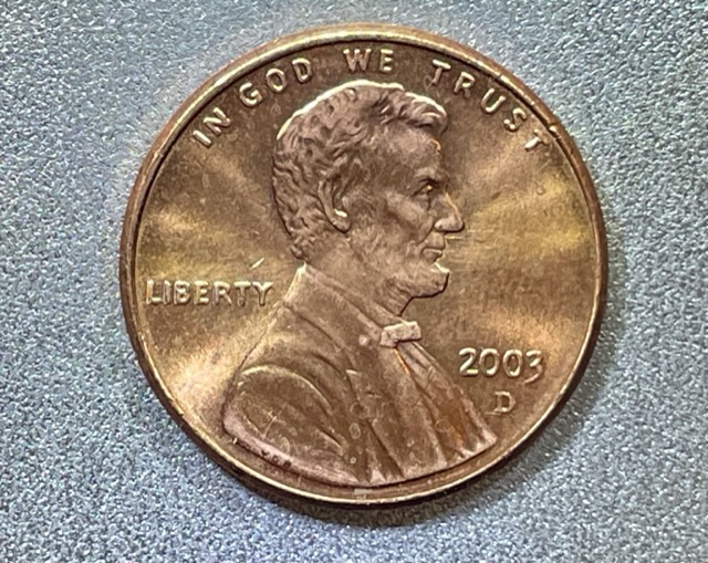 2003-D-Lincoln-Penny-DDR/RPM