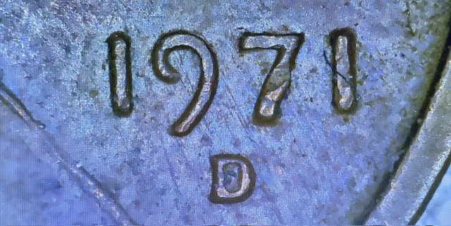1971-D-Lincoln-Penny-Lamination-Error