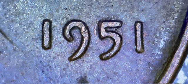 1951-Wheat-Penny-Lamination-Error