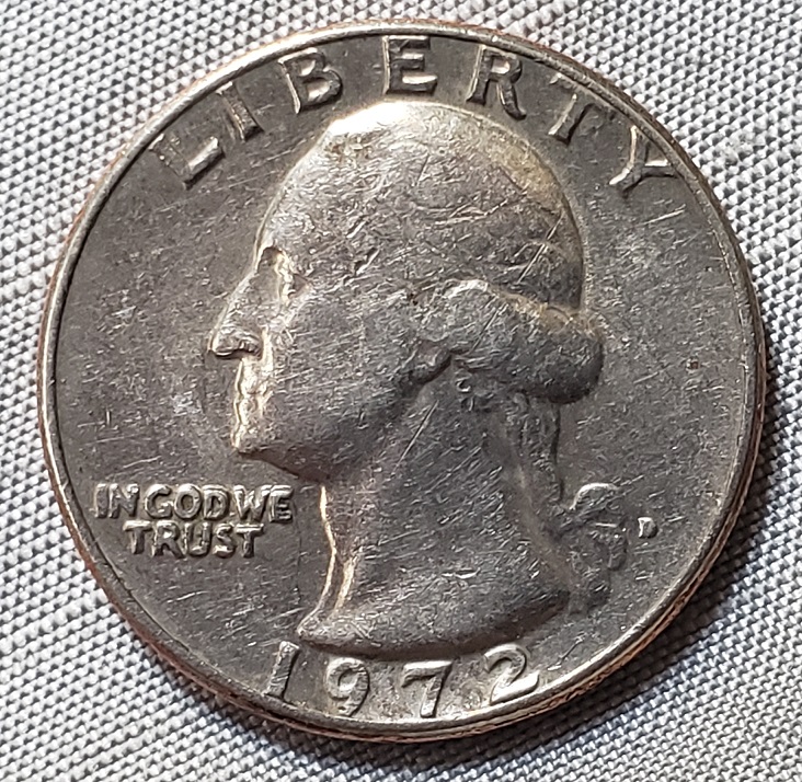 Whoah-Help-1972-D-Washington-25c-Quarter-Major-DDO-!!-!--W/-Minor-DDR