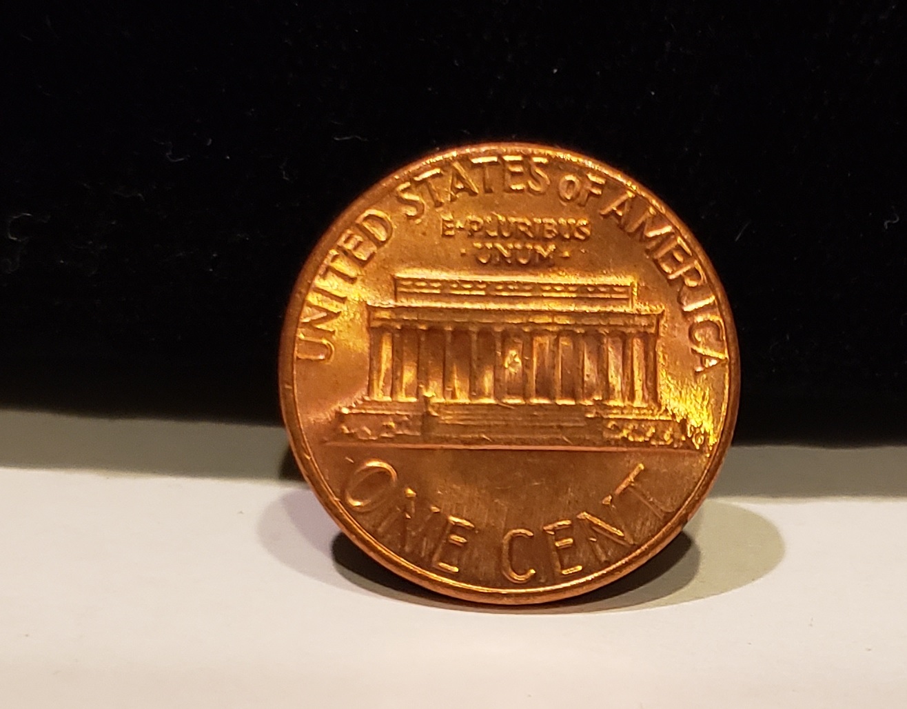 1985-D-Lincoln-Penny----See-Rev.-Columns-DDR-And-DDO?
