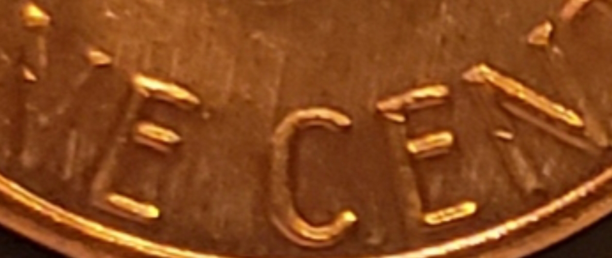 1985-D-Lincoln-Penny----See-Rev.-Columns-DDR-And-DDO?