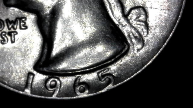 1965-Washinton-Quarter-Dollar---Condition?