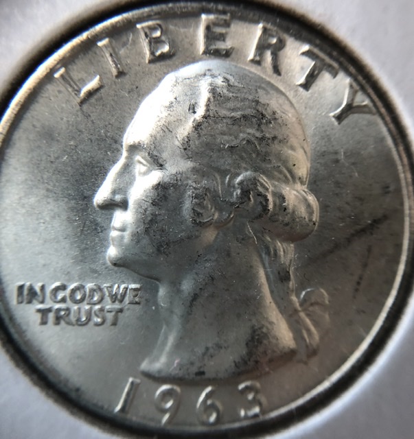 1963-D-Washington-Quarter-For-Grading