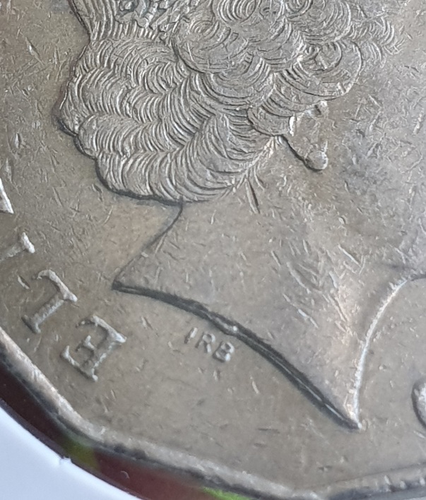2000-Millennium-50c-Coin-Fat-Letters-And-Doubling-On-Obverse?-Cud-Maybe?