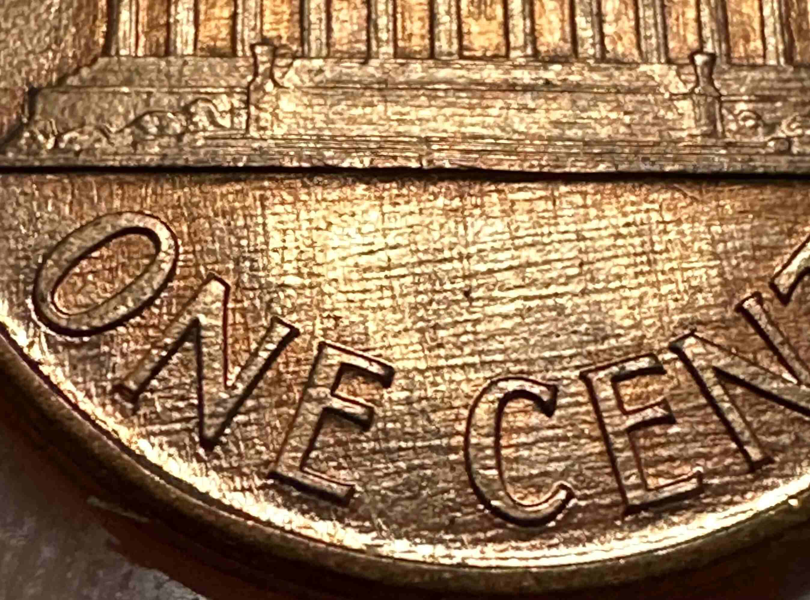 1989-P-Lincoln-Penny-~-Ridge-Ring,-Obv+rev-Die-Scratches,-REV-Die-Crack,-DDO?