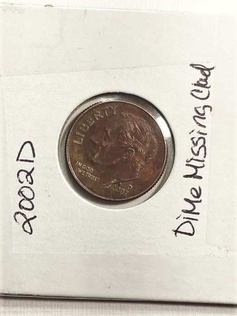 Missing-Clad-Layer?-Or-Damage-On-2002-D-Roosevelt-Dime