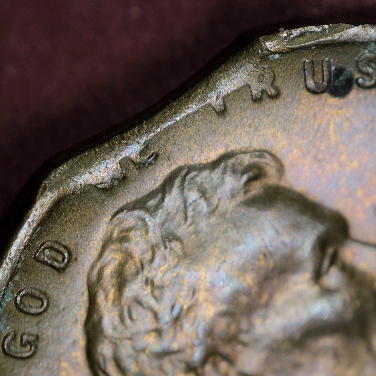 1950-D-Lincoln-Wheat-Cent-Mint-Error---Clipped-Planchet-How-To-ID-Clips