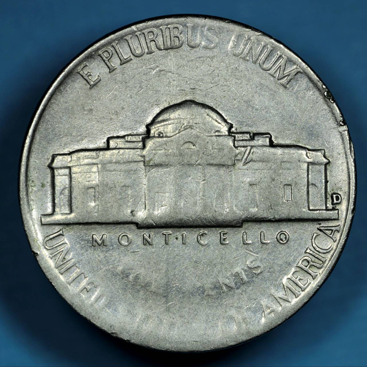 1958-D-Nickel-Rolled-Thin-Planchet-4.81g