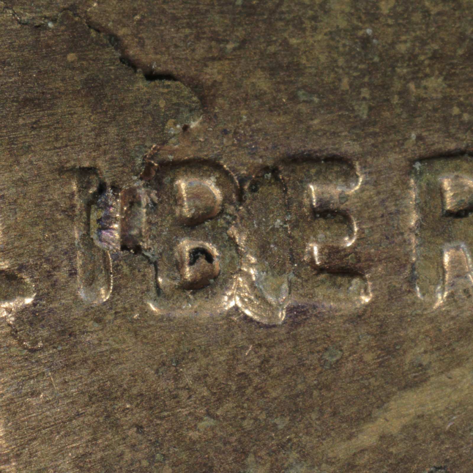 1957-D-1c-Struck-In-Foil-&-BIE