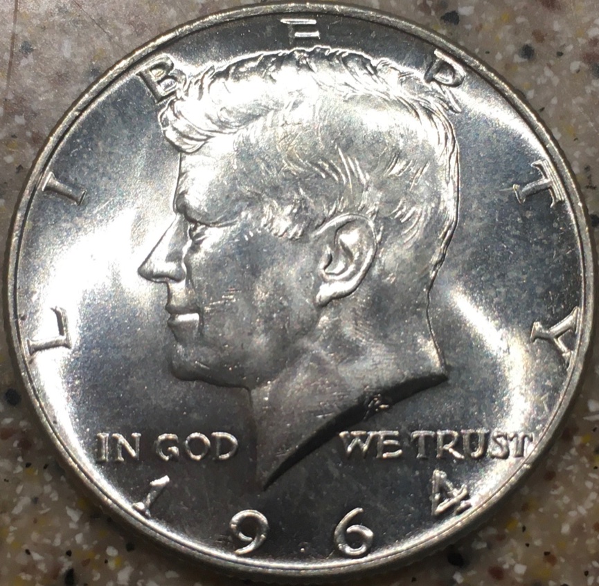 1964-P-Kennedy-Half-For-Grading