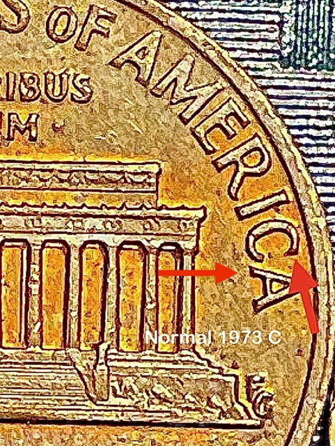 1973-P-Memorial-Cent-With-1974-Reverse
