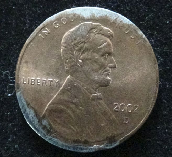 2002-D-Penny---Incomplete-Plating?----Die-Clash?---Strike-Thru?---Or-Dryer-Penny?