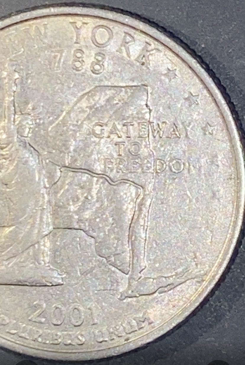 2001-New-York-No-Mint-Mark-And-Seems-Some-Letters-Are-Missing