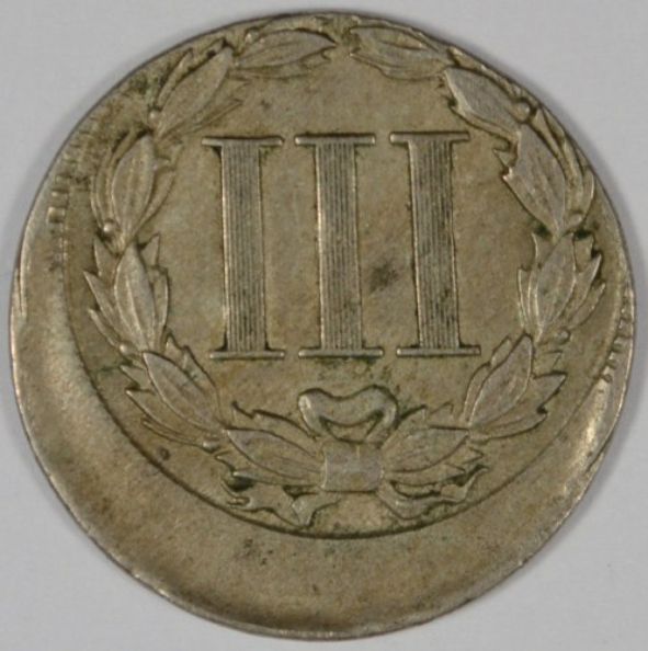 1865-3-Cent-Nickel-White-Whale