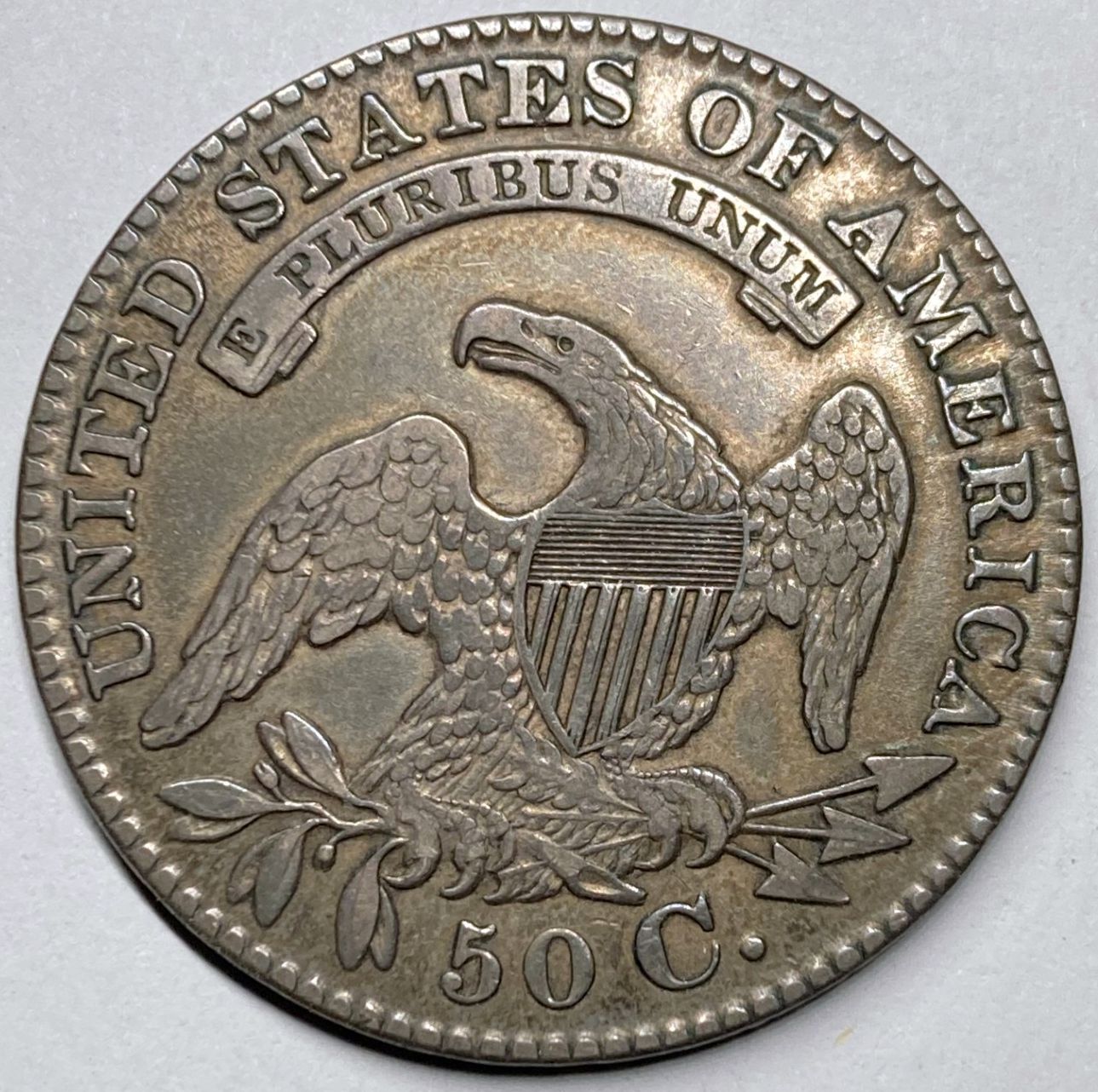 1829-Bust-Half-For-Grading-/-Overton